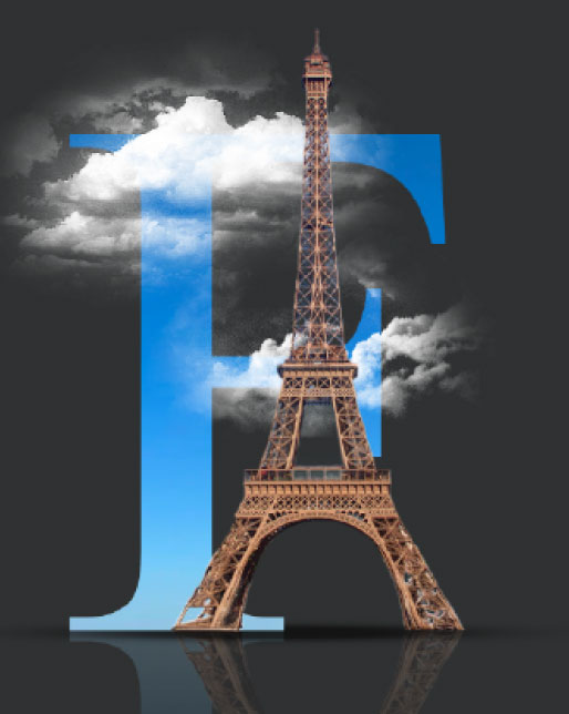 Mise en page éditoriale sur le thème de la France